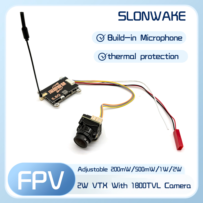 SLONWAKE 5.8G 56CH 2W передатч – обзор и цена Fpv Drone Receiver