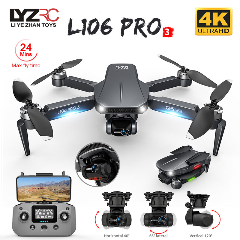 L106 Pro 3 Дрон 5G WIFI FPV Ск – обзор и цена Fpv Drone Charger