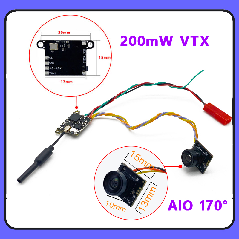 SLONWAKE 5,8G 1200TVL FPV каме – обзор и цена Fpv Drone Vtx