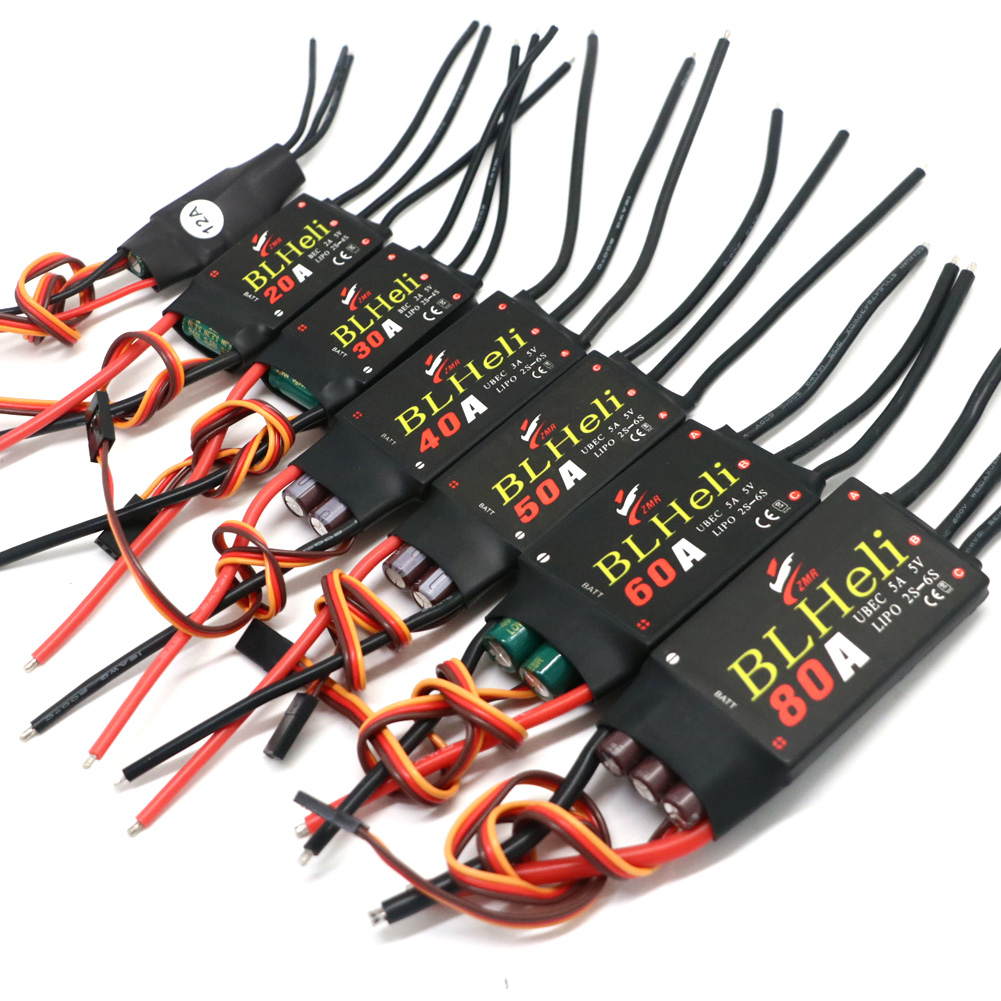 Бесщеточный ESC BLHeli 80A 12A – обзор и цена Fpv Drone Esc